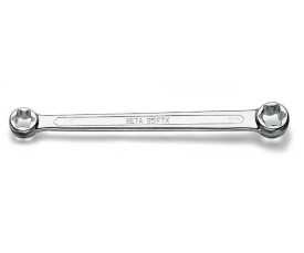 Chiavi poligonali doppie diritte, per viti con profilo Torx® cromate art. 95FTX