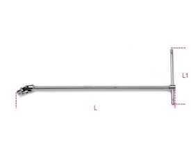 Quadro maschio 1/4" snodato a T art. 900/40