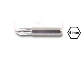 Inserti 4 mm per viti con impronta Phillips® art. 1256PH