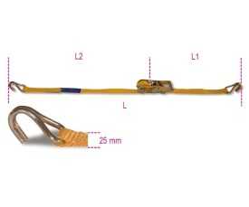 Sistema di ancoraggio a cricchetto LC 750Kg 8180