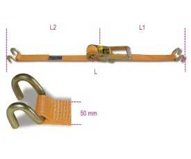 Sistema di ancoraggio a cricchetto LC 2000Kg 8182S
