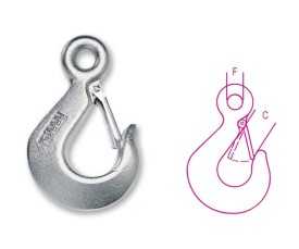 Ganci di sollevamento con sicura 8051S