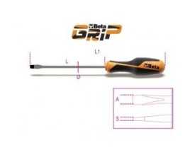 Cacciaviti piatti Beta grip 1260